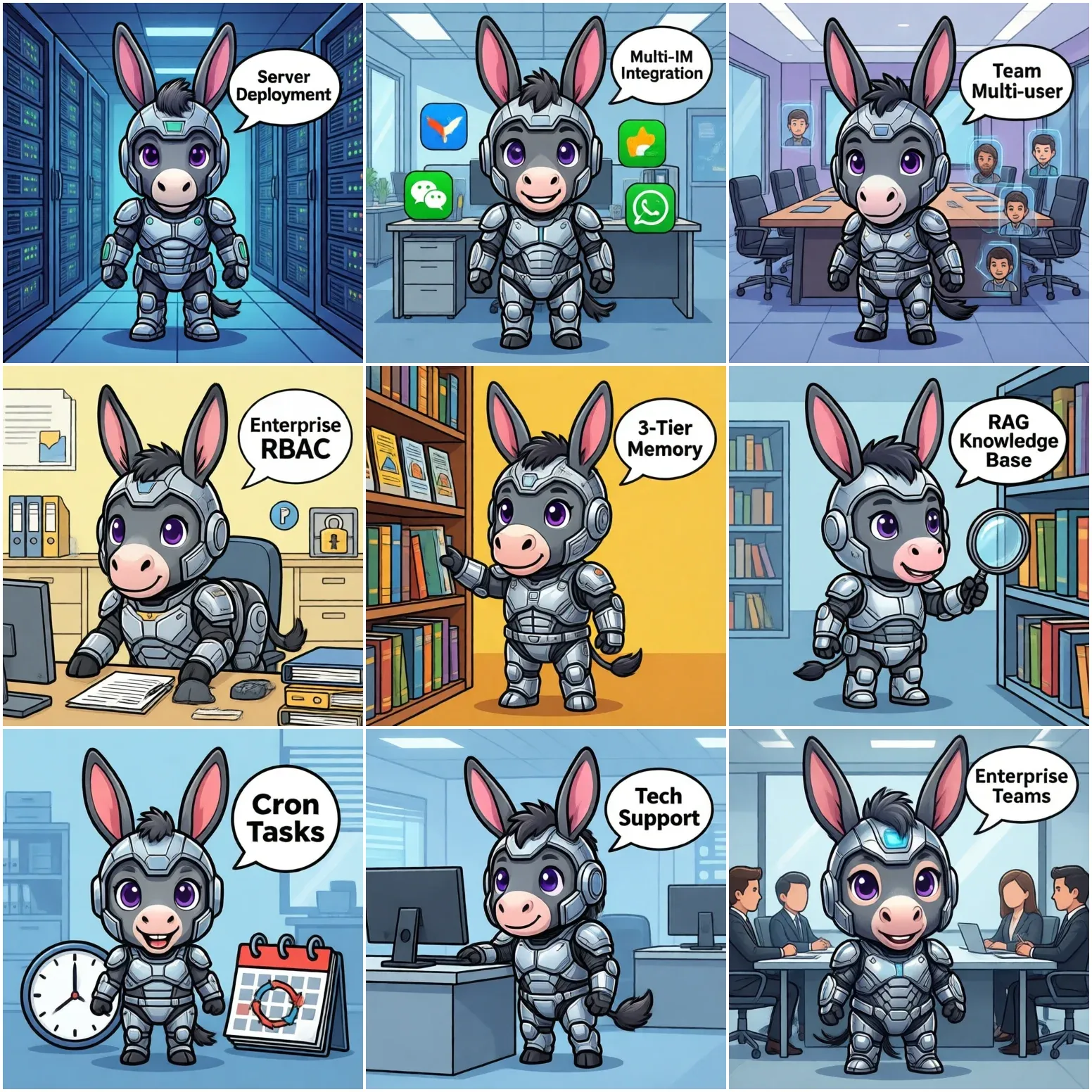 Mule Agent — Enterprise Multi-IM Platform